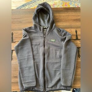 L.L. Bean Charcoal Hooded Sweatshirt